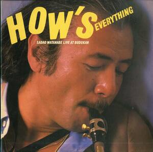 A00574967/LP2枚組/渡辺貞夫「Hows Everything (1980年・C2X-36776・フュージョン・コンテンポラリーJAZZ・ラテンジャズ)」