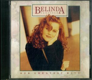 D00153459/CD/ベリンダ・カーライル (BELINDA CARLISLE・ゴーゴーズ)「Her Greatest Hits (1992年・MCAD-10606)」