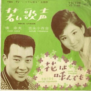 C00183313/EP/橋幸夫/吉永小百合「若い歌声/花は呼んでも（1963年：VS-1146）」