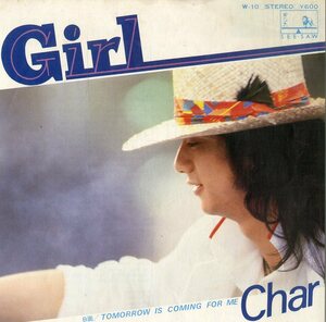 C00193510/EP/Char「Girl / Tomorrow Is Coming For Me(1978年:W-10)」