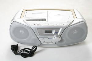 Panasonic CDラジカセ RX-D10 PORTABLE STEREO CD SYSTEM パナソニック 