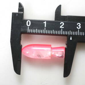 トローリングヘッド 5個セット ピンク ルアーヘッド カツオヘッド 釣具 未使用 ストック品の画像4