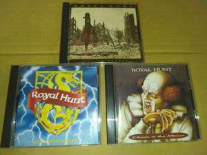 ☆中古CD ROYAL HUNT 3枚SET 