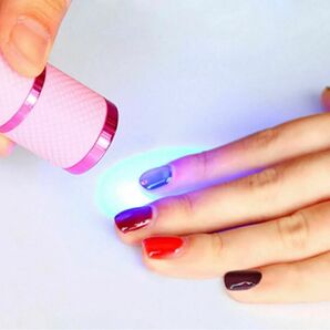 【新品】 ジェルネイル ライト LED ペン型 コンパクト ネイル 硬化