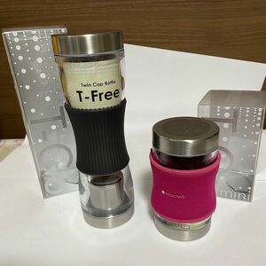 新品　マックマー（Macma)ストレーナー付水筒　Ｔ-Go 500ml、Ｔ-Go mini 300ml 2本セット