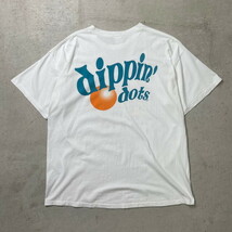 00年代 dippin'dots アイスクリーム プリントTシャツ 両面プリント メンズXL相当_画像6