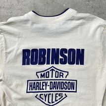 80年代 USA製 Harley-Davidson ハーレーダビッドソン 両面プリントTシャツ メンズM_画像8