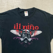 00年代 ill nino イル・ニーニョ バンドTシャツ バンT ヘヴィメタル メンズL_画像2