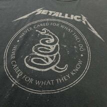 METALLICA メタリカ バンドTシャツ サークルロゴ メンズ2XL_画像3