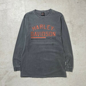 00年代 Harley-Davidson ハーレーダビッドソン ロングTシャツ ロンT メンズM