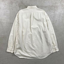 90年代 Ralph Lauren ラルフローレン コットンツイルシャツ BLAIRE ボタンダウン メンズ2XL_画像6