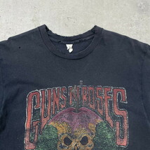 90年代 GUNS N' ROSES ガンズアンドローゼス バンドTシャツ バンT ツアー メンズL相当_画像6