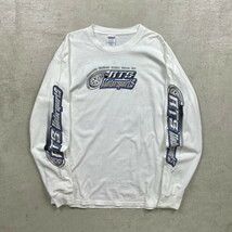 RTS MOTORSPORTS 企業ロゴプリント レーシング ロングTシャツ メンズL_画像1