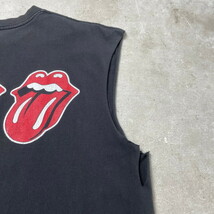 ROLLING STONES ローリングストーンズ リップタン タンクトップ ノースリーブ バンドTシャツ バンT メンズXL相当_画像10