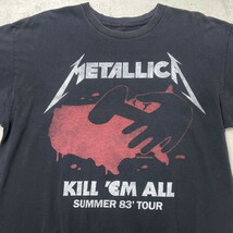 00年代 METALLICA メタリカ バンドTシャツ バンT ツアー メンズXL_画像2