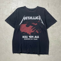 00年代 METALLICA メタリカ バンドTシャツ バンT ツアー メンズXL_画像1