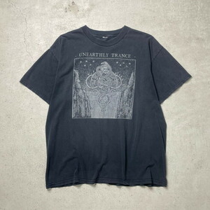 00年代 UNEARTHLY TRANCE バンドTシャツ バンT メンズXL相当