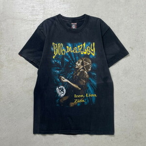 ～00年代 USA製 BOB MARLEY ボブ・マーリー プリントTシャツ マリファナ ガンジャ メンズM