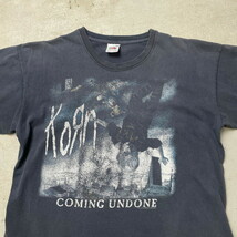 00年代 KORN COMING UNDONE コーン バンドTシャツ バンT メンズM_画像2