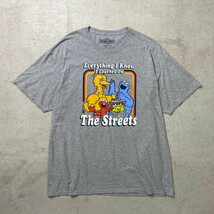 SESAME STREET セサミストリート キャラクタープリントTシャツ メンズXL_画像1