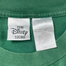 90年代 DISNEY STORE ディズニー プーさん ティガー キャラクター刺繍 Tシャツ ポケットT メンズXL相当 レディース_画像4