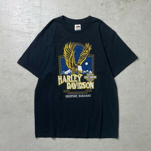 00年代 Harley-Davidson ハーレーダビッドソン プリントTシャツ メンズL