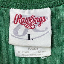 90年代 Rawlings ローリングス アメフト ラグビー メッシュTシャツ メンズL_画像5