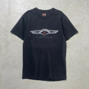 00年代 USA製 Harley-Davidson ハーレーダビッドソン 両面プリントTシャツ メンズS レディース