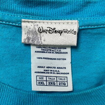 00年代 Disney ディズニー スプラッシュマウンテン アトラクション タイダイ キャラクタープリントTシャツ メンズ2XL_画像4