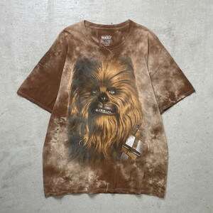 STAR WARS スターウォーズ チューバッカ タイダイ染めTシャツ メンズ2XL