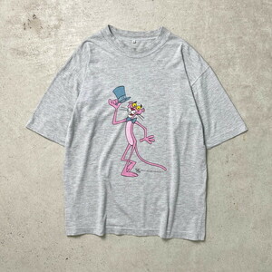 90年代 ユーロ ピンクパンサー キャラクタープリント Tシャツ メンズL相当