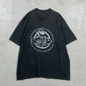 90年代 THE PENNSYLVANIA STATE POLICE プリントTシャツ メンズ2XL相当