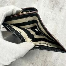 Vivienne Westwood ヴィヴィアンウエストウッド 二つ折り財布 ブラック オーブ がま口 レディース コンパクトウォレット レザー 本革_画像5
