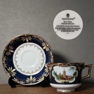 WEDGWOOD カップ＆ソーサー オックスフォード ジーニアスコレクション ウェッジウッド 洋食器 紅茶器 ブランド食器 アンティーク【60u2】