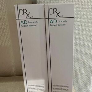 ロート製薬DRX ADパーフェクトバリア フェイスミルク×2本 病院専売品　4月購入最新パッケージ！