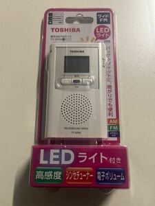 東芝 ポケットラジオ TOSHIBA TY-SPR4 ホワイト