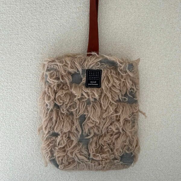 【本日完全削除】mina perhonen puisto bag moorii beige