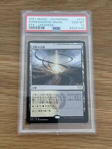 MTG マジックザギャザリング 日本語 PSA10 光影の交錯　白黒　土地　land