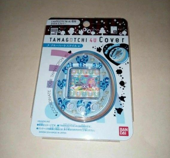 たまごっち 4U カバー ブルーハート Tamagotchi BANDAI バンダイ