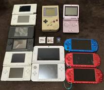 Nintendo ニンテンドー 3DSLL DS Lite GAMEBOY ゲームボーイ ADVANCE SP SONY PSP 3000 など ゲーム機 本体 ソフト まとめて ジャンク_画像1