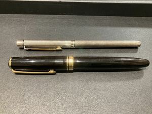 6453 ジャンク 万年筆 2点 ペン先 14K プラチナ Platinum シェーファー SHEAFFER 筆記具 