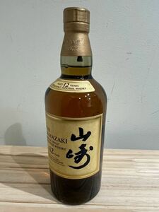 6696【未開栓】サントリー シングルモルト ウイスキー 山崎 12年　SUNTORY YAMAZAKI 