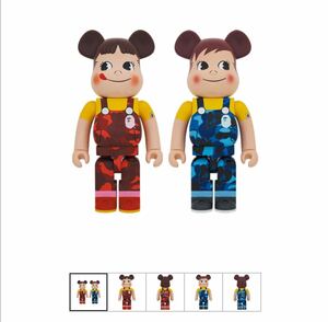 BE＠RBRICK BAPE(R) × ペコちゃん & ポコちゃん 1000%(2体セット） 