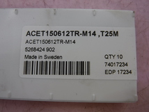 F328　SECO　チップ　ACET150612TR-M14,T25M　10個　新品・未開封_画像4