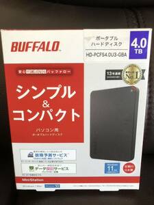 BUFFALO ポータブルハードディスク 