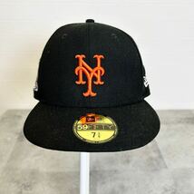 ニューエラ 59FIFTY NEWERA 帽子 ベイスボールキャップ ヤンキース　メッツ　野球 MLB メンズ　G176_画像1
