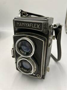 #12966 MAMIYAFLEX マミヤフラックス 1:3.5 7.5cm 二眼レフ 二眼レフカメラ フィルムカメラ 動作未確認