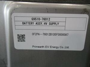  Toyota Prius ZVW30 hybrid battery HV battery G9510-76012