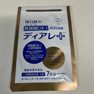 【未使用品】 キューピー　毎日飲む酢酸菌GK-1 400億個　ディアレプラス