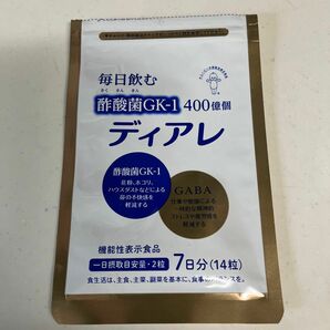 【未使用品】 キューピー 毎日飲む　酢酸菌GK-1 400億個　ディアレ　7日分